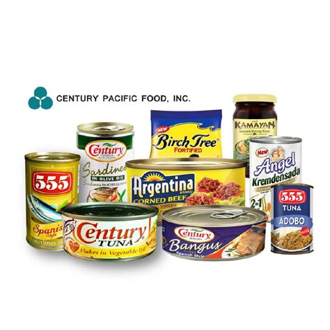 canned goods brands|Century Pacific Food Inc. .